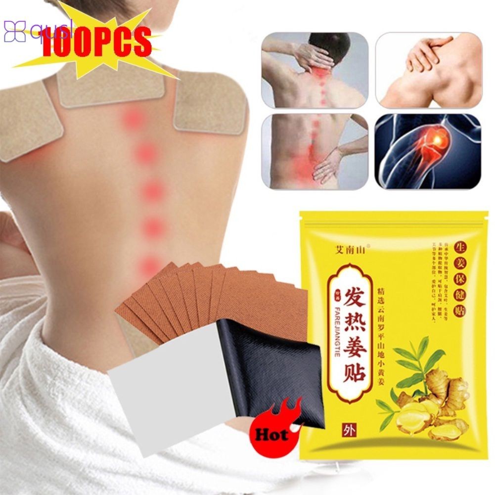 100Pcs Ginger Herbal Multi-Purpose Patches