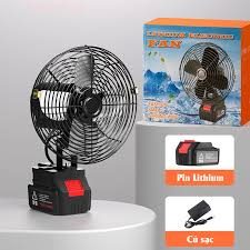 10 cell 48V rechargeable desk fan