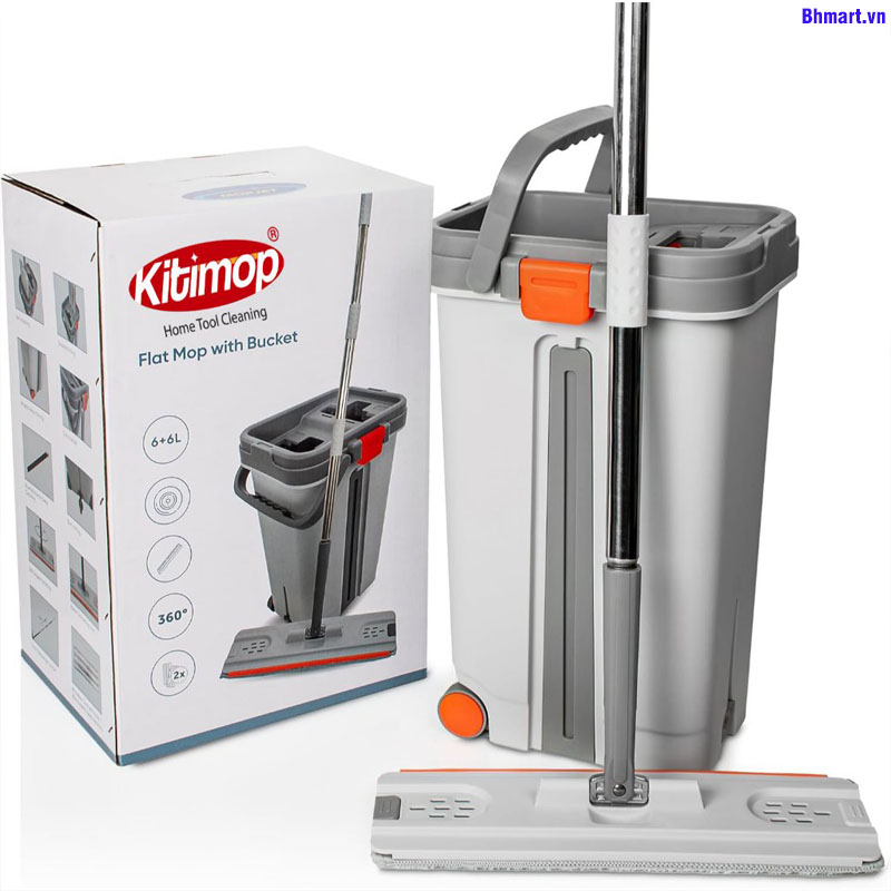 Genuine Kitimop-ProMax Self-Wringing Mop