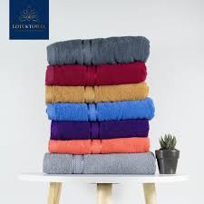 Set of 3 European towels LOTUS