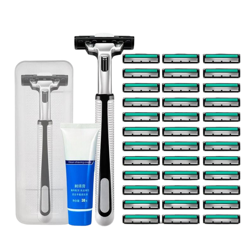 New generation 2-blade men's razor set
